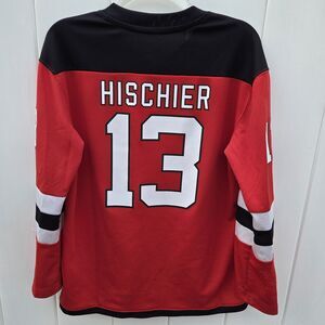Nico Hischier Jersey New Jersey Devils  # 13 NHL Hockey Size YOUTH L/XL